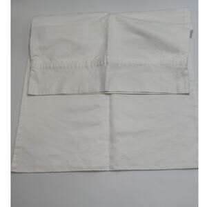 Superior · One King Pillowcase · 100% Egyptian Cotton · White · Luxury Bedding